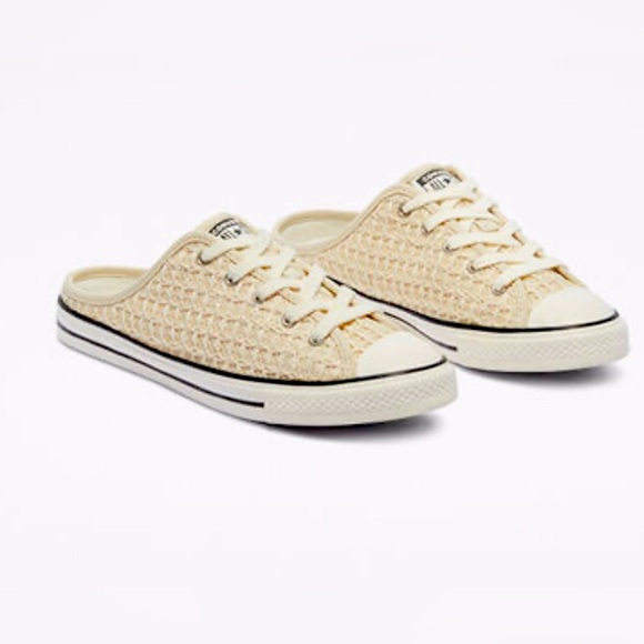 Converse Shoes - Converse Chuck Taylor All Star Raffia Dainty Mules Women’s Size 8.5   EUC